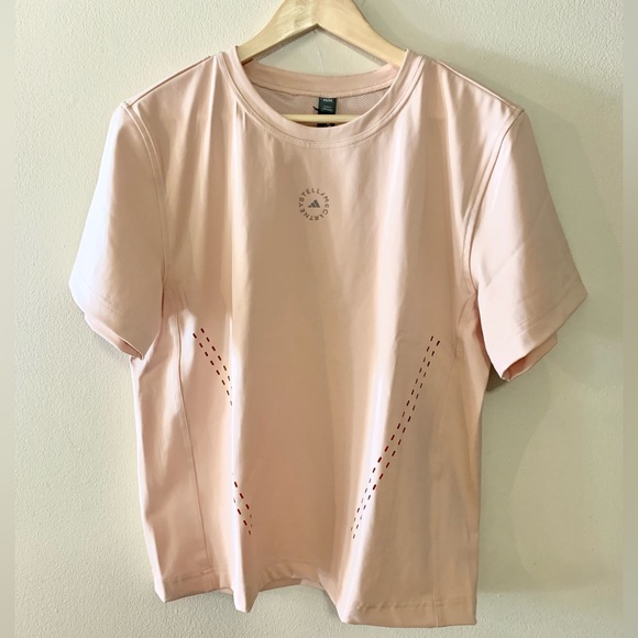 Adidas By Stela McCartney Truepurpose Loose Tee Women Short Sleeve Blush M - Picture 10 of 15
